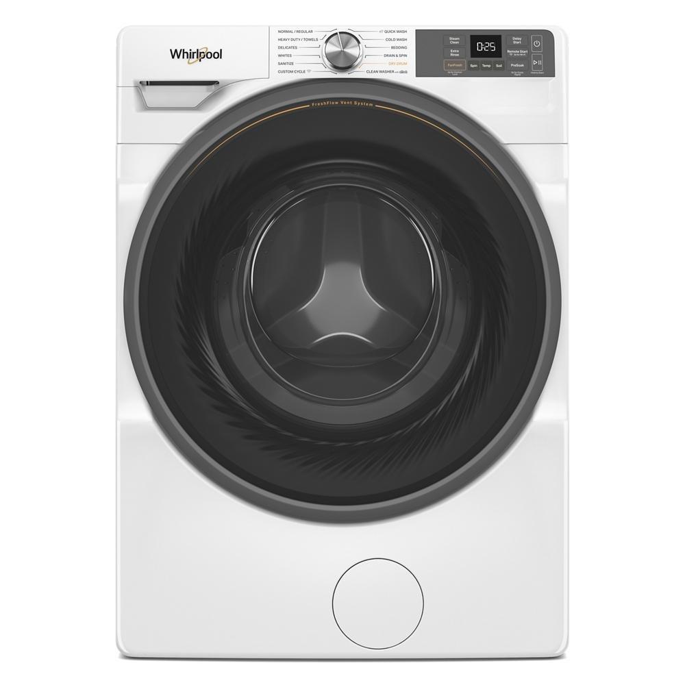 Whirlpool White 27  in. 4.5 cu. ft. Smart Front Load Washer 