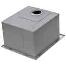 TOPMOUNT LAUNDRY UTILITY SINK 18 X 22 X 12 INCH ROUNDED CORNERS DEEP 16 GAUGE STAINLESS STEEL - RVU6018 