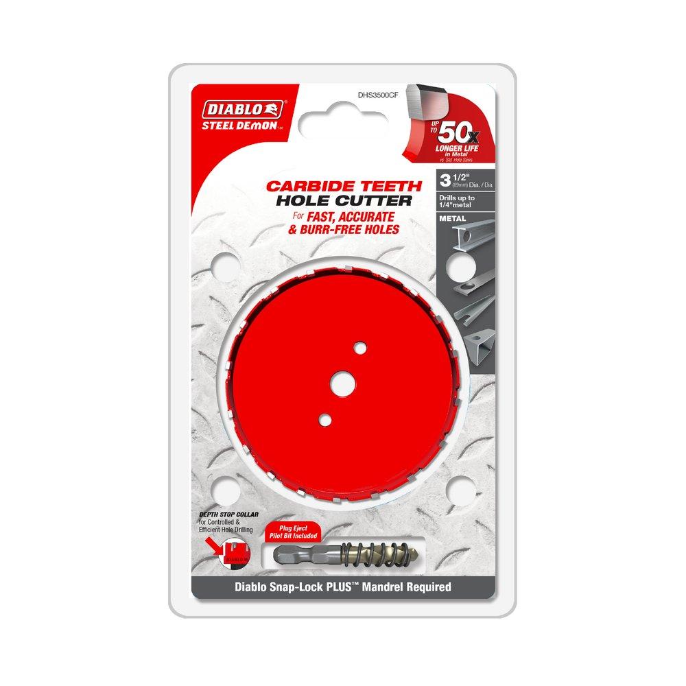 3-1/2" Steel Demon Carbide Teeth Hole Cutter 