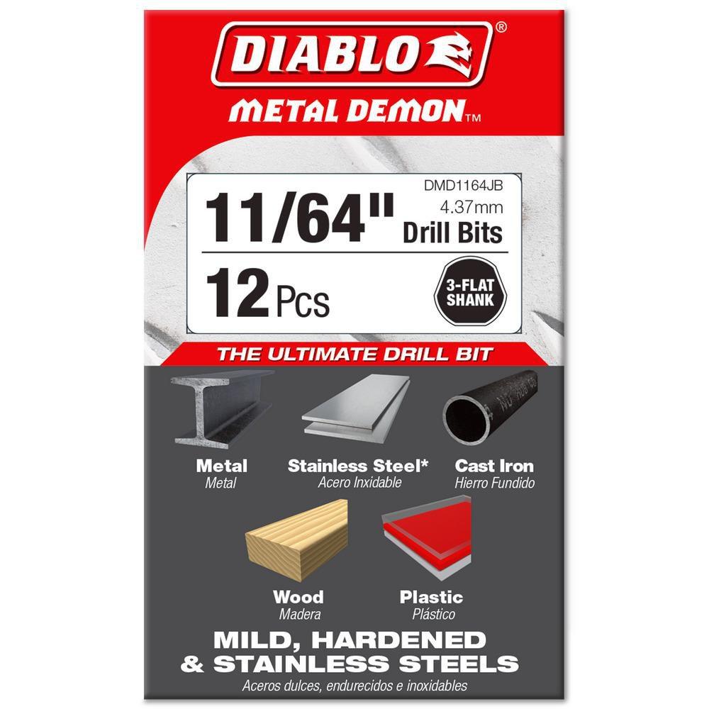 *CVR* METAL DRILL BIT 11/64 B 