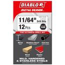 *CVR* METAL DRILL BIT 11/64 B 