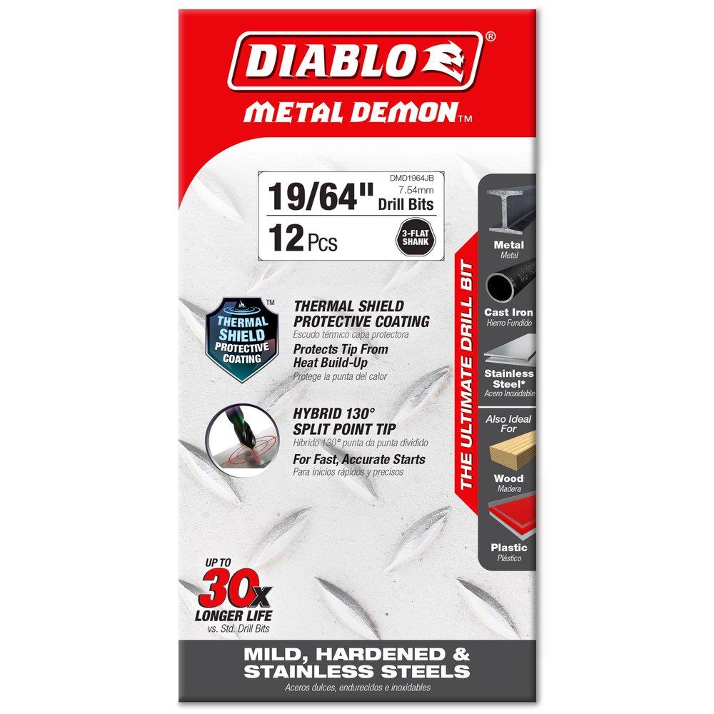 19/64 Metal Drill Bit 