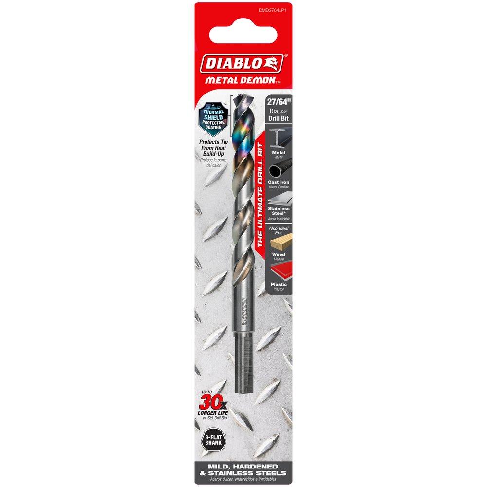 27/64 Metal Drill Bit 