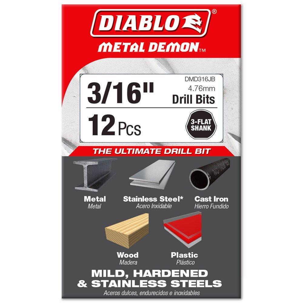 3/16 Metal Drill Bit 