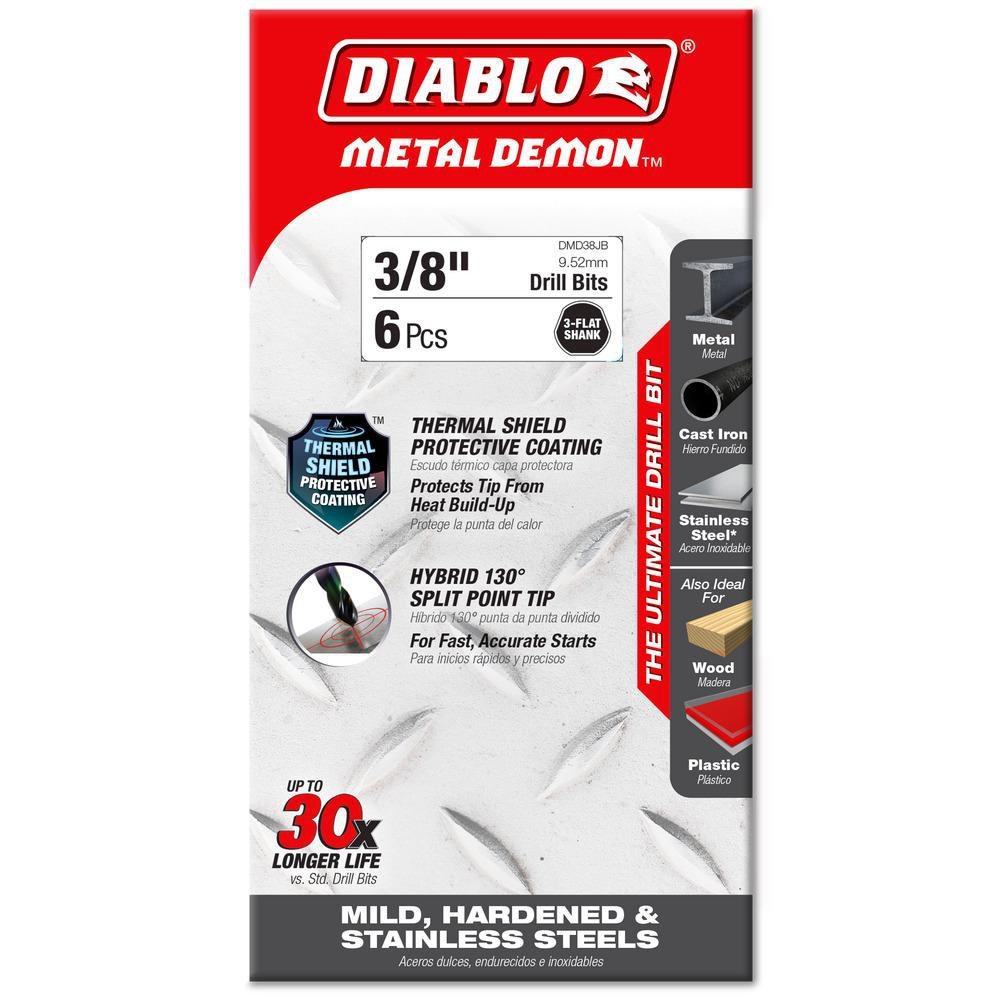 *CVR* METAL DRILL BIT 3/8 B 