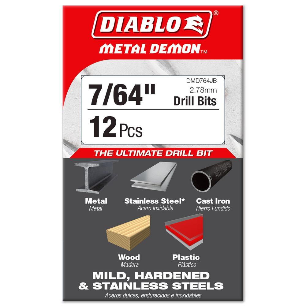 *CVR* METAL DRILL BIT 7/64 B 