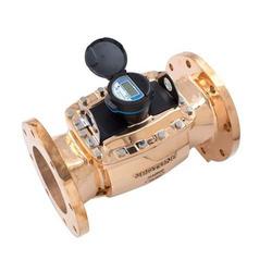 4 in. x 14 in. Flange x Flange Mach 10 Cubic Feet Water Meter, Nicor 3 ft. wire with disconnect