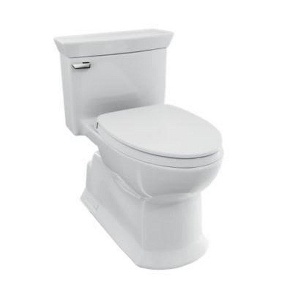 SOIREE ONE-PIECE TOILET CEF W/ TRIM & SEAT COTTON 