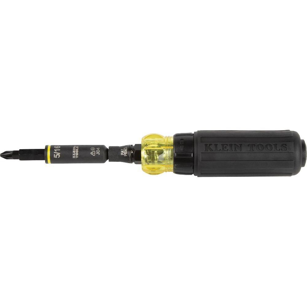 11-in-1 Ratcheting Impact Rated Screwdriver/Nut Driver 