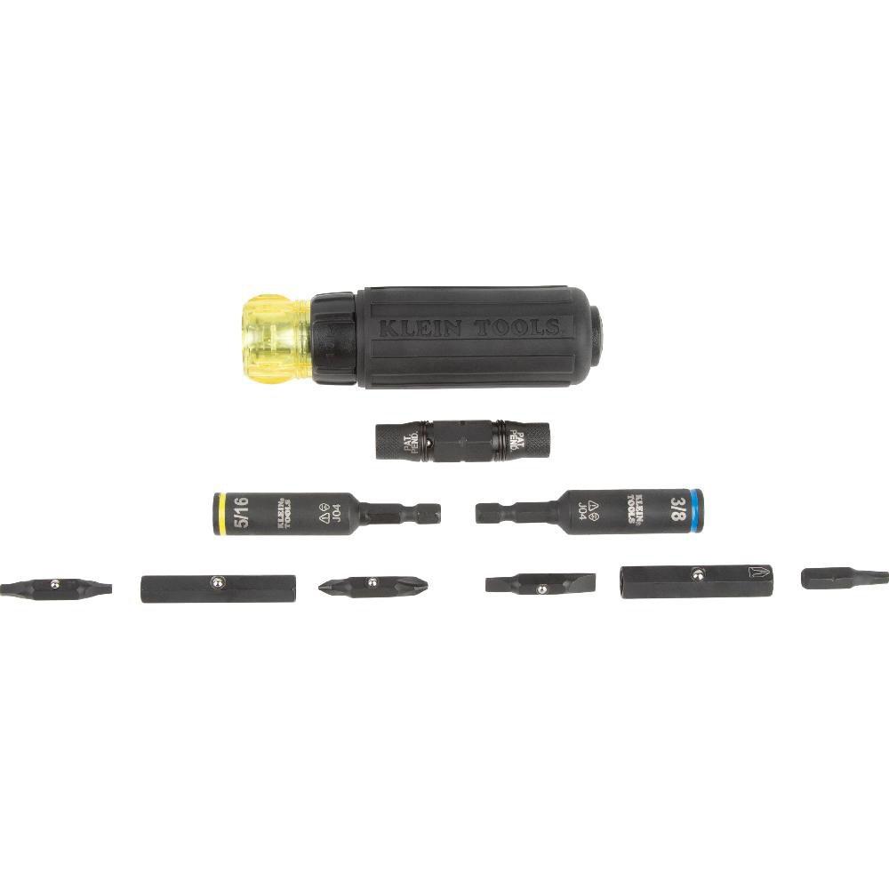 11-in-1 Ratcheting Impact Rated Screwdriver/Nut Driver 