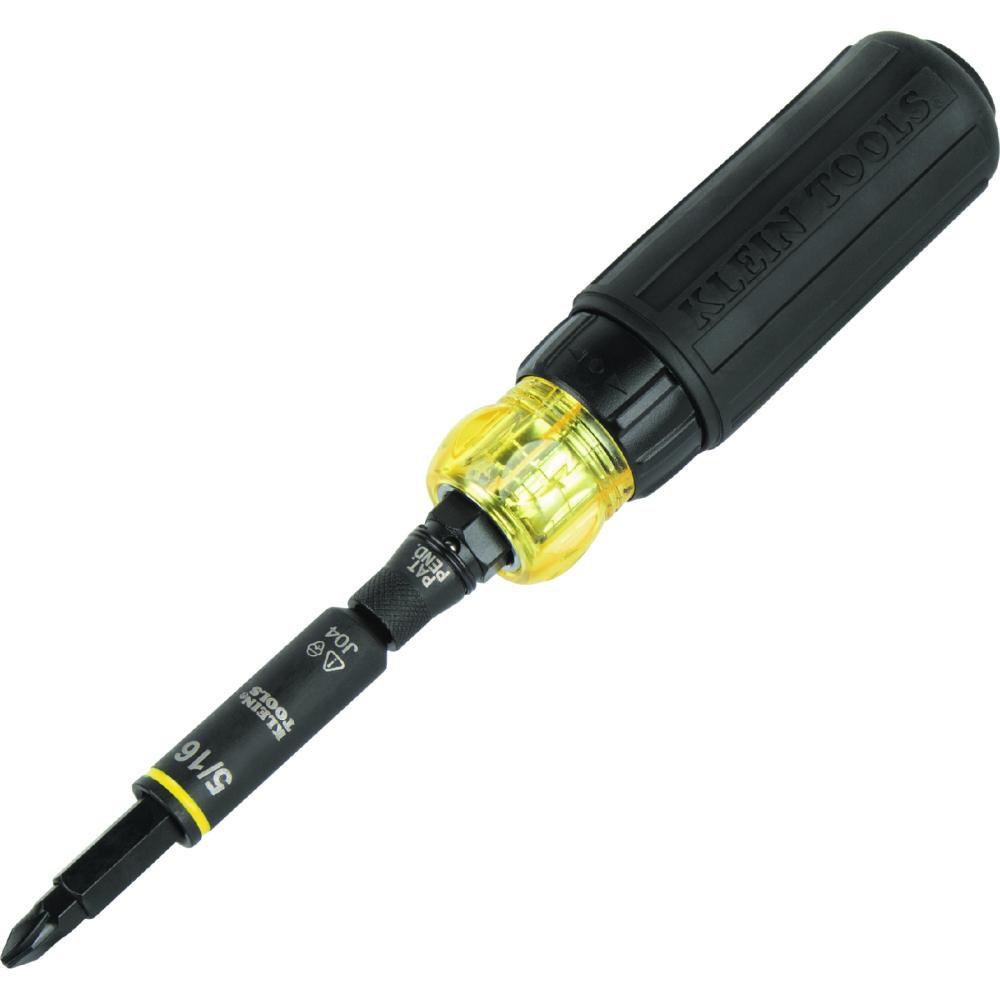 11-in-1 Ratcheting Impact Rated Screwdriver/Nut Driver 