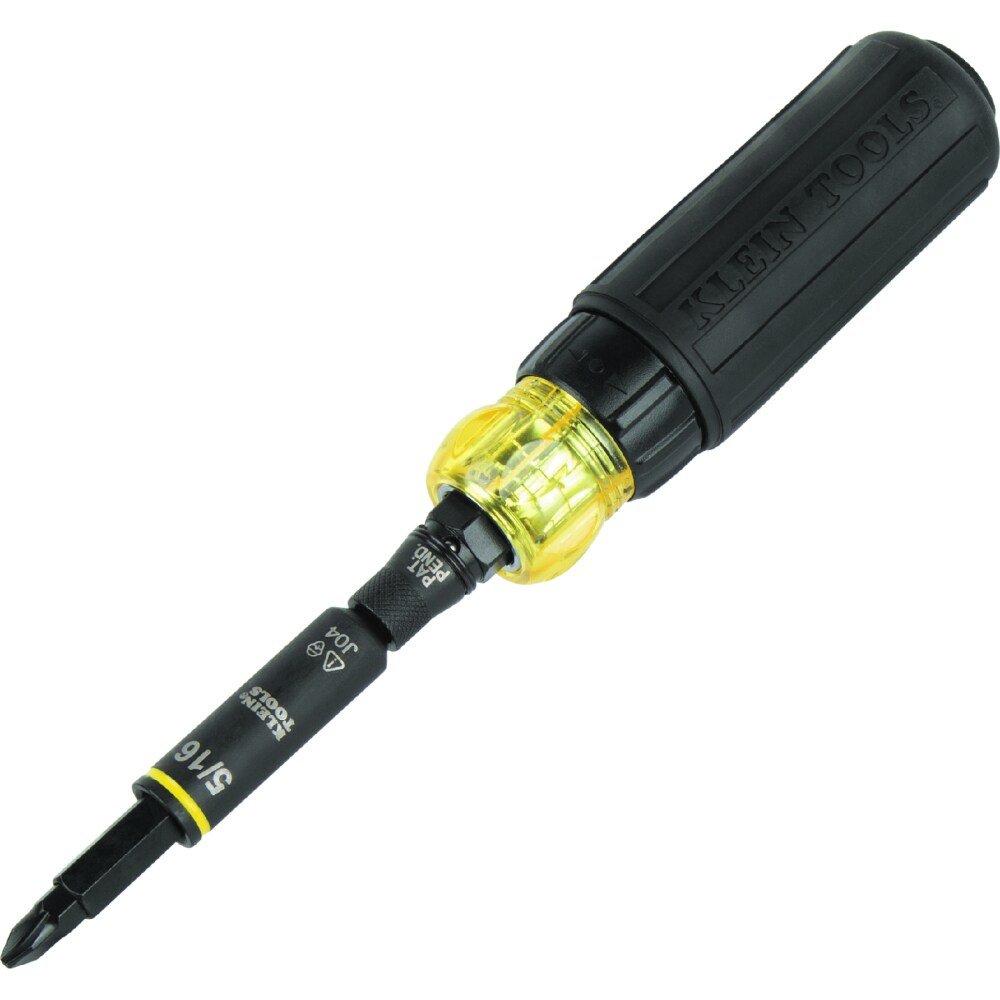 11-in-1 Ratcheting Impact Rated Screwdriver/Nut Driver 