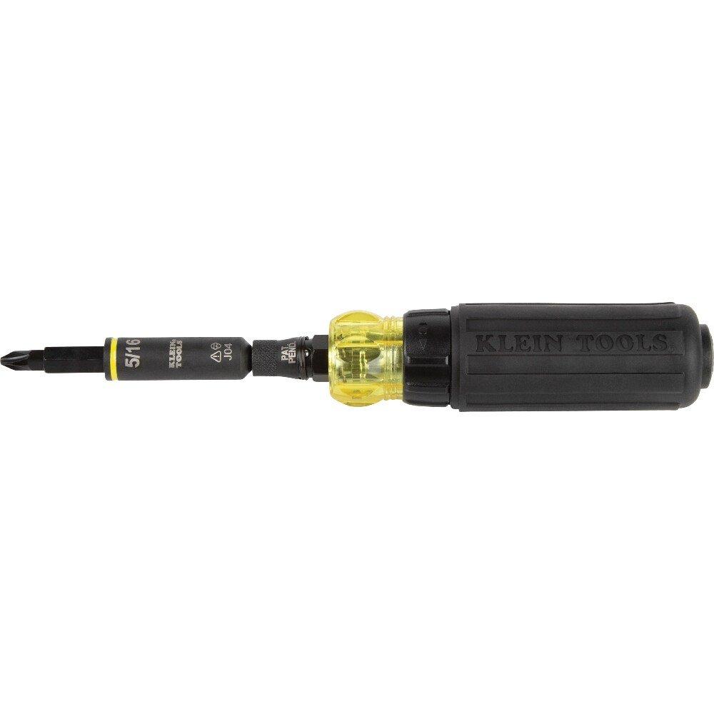 11-in-1 Ratcheting Impact Rated Screwdriver/Nut Driver 