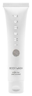 INFUSE WHITE TEA COCONUT- BODY WASH - 1 OZ/30 ML TALL TUBE FLIP CAP CASE OF 200 