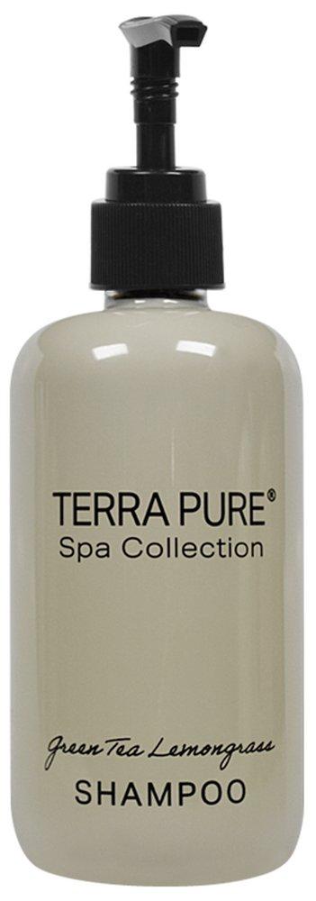TERRA PURE GREEN TEA LEMONGRASS SHAMPOO - 10.14 OZ/300 ML PUMP BOTTLE CASE OF 12 