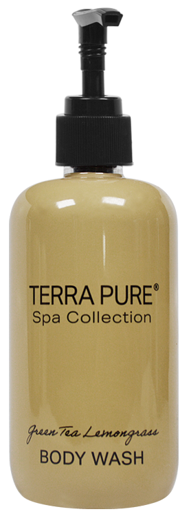 10.14 oz Pump Bottle Body Wash in Green Tea Lemongrass (Case of 12) 