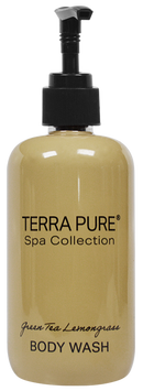 10.14 oz Pump Bottle Body Wash in Green Tea Lemongrass (Case of 12) 