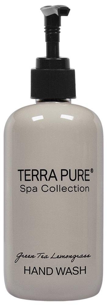 TERRA PURE GREEN TEA LEMONGRASS HAND WASH - 10.14 OZ/300 ML PUMP BOTTLE CASE OF 12 