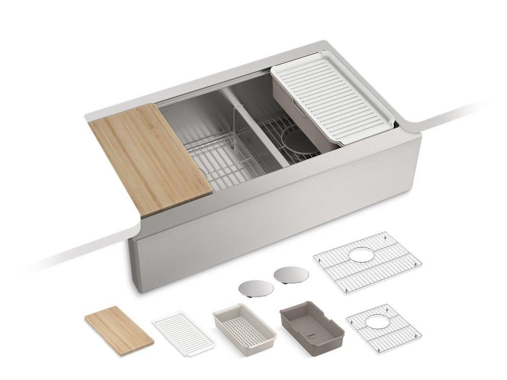 36 0H 2B SS UM WSTAT KITC SINK 