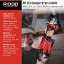 1/2 in. - 1-1/4 in. Press Tool Battery Kit with ProPress Jaws 