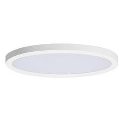 16in. Wide LED Flush Mount Ceiling Fixture in White