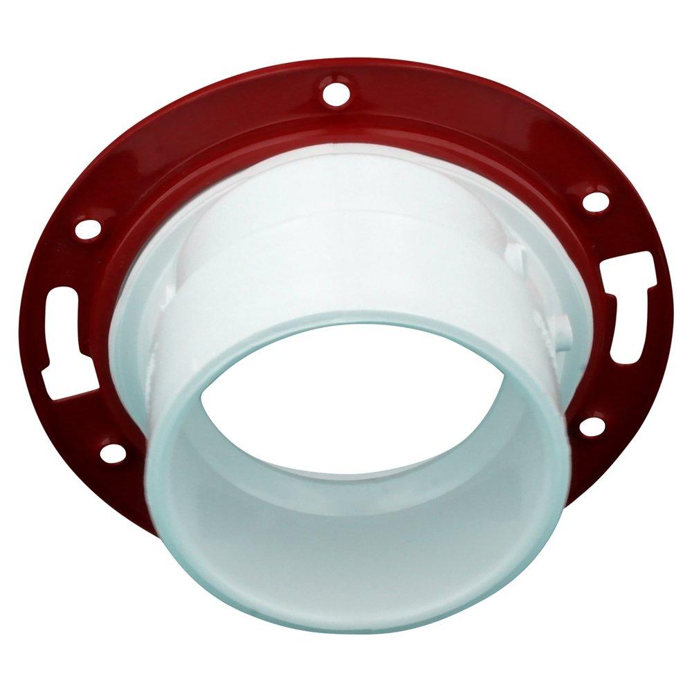 White PVC DWV Fitting Cleanout (Without Plug) 