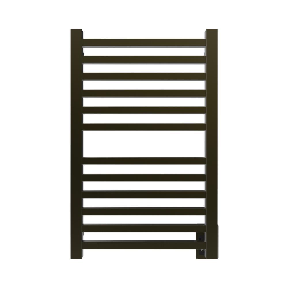 QUADRO Q2132 HARDWIRED TOWEL WARMER IN BRUSHED BRONZE 