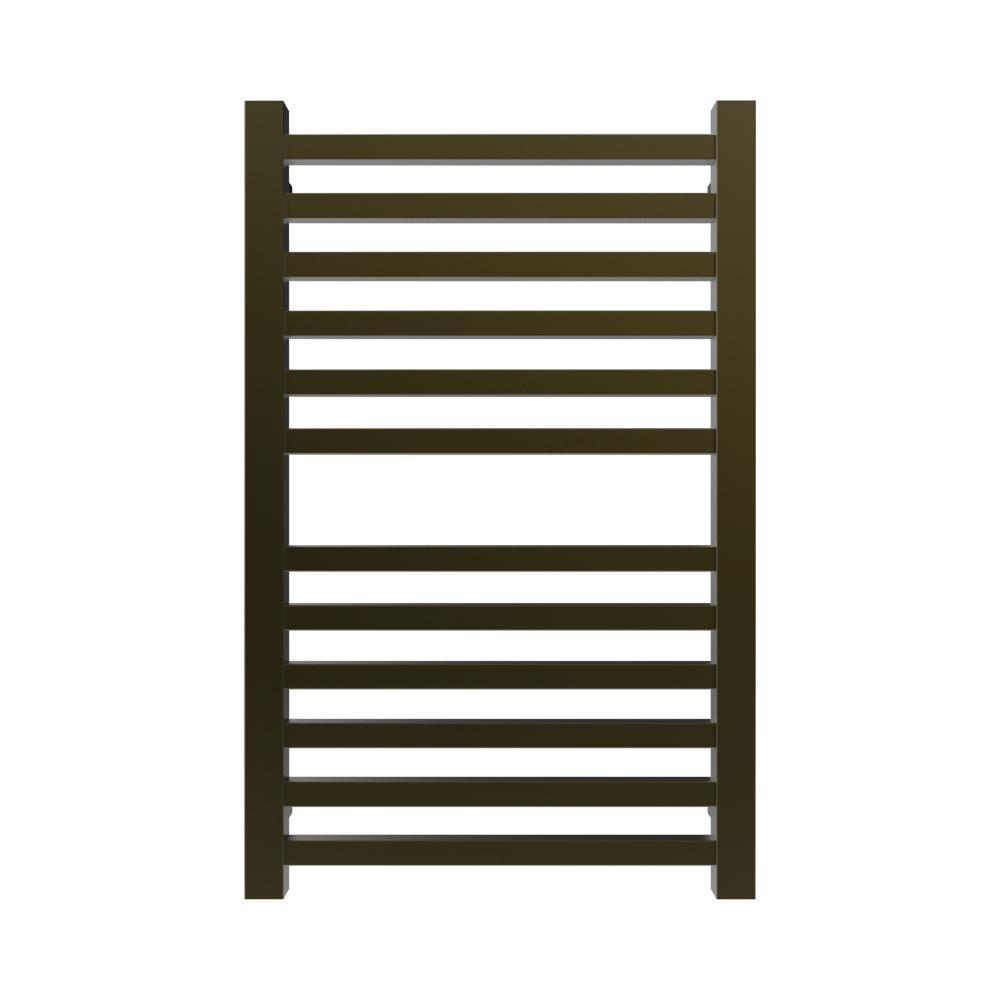 QUADRO Q2132 HARDWIRED TOWEL WARMER IN BRUSHED BRONZE 