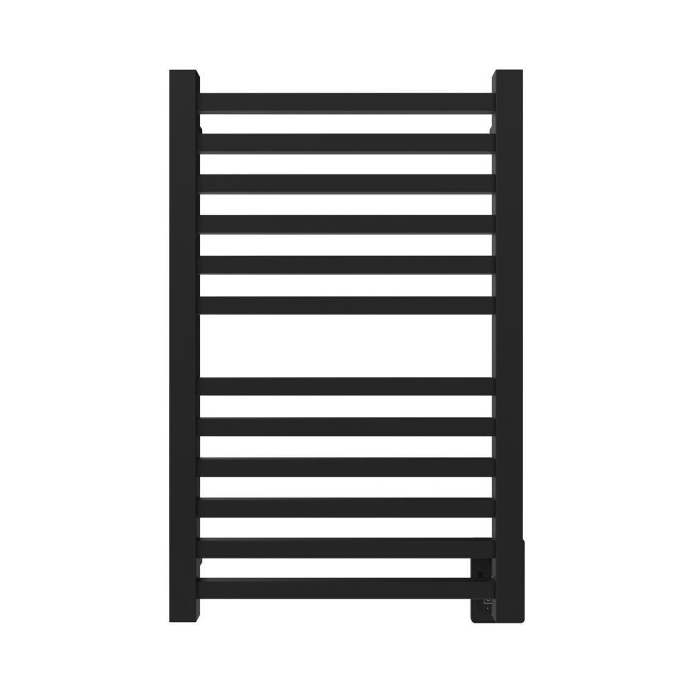 QUADRO Q2132 HARDWIRED TOWEL WARMER IN MATTE BLACK 