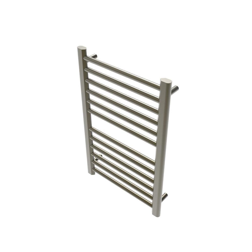 SIRIO S2132 HARDWIRED TOWEL WARMER IN BRUSHED BRONZE 