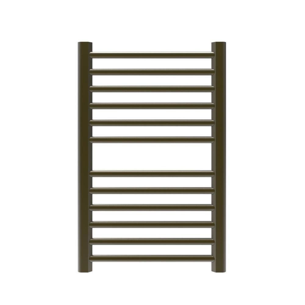 SIRIO S2132 HARDWIRED TOWEL WARMER IN BRUSHED BRONZE 