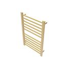 SIRIO S2132 HARDWIRED TOWEL WARMER IN BRASS 
