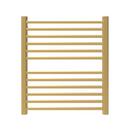 SIRIO S2932 HARDWIRED TOWEL WARMER IN SATIN BRASS 