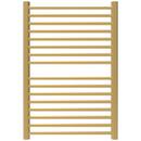 SIRIO S2942 HARDWIRED TOWEL WARMER IN SATIN BRASS