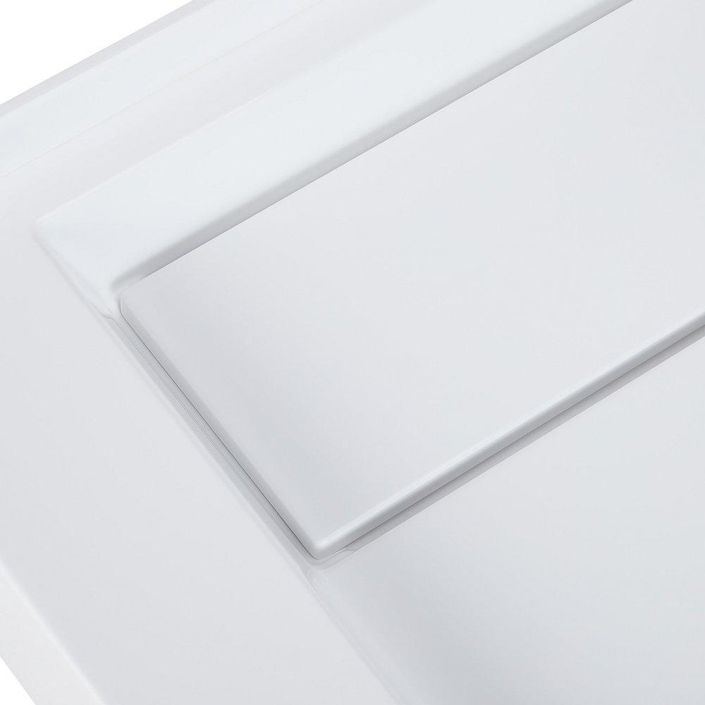 60 in. x 32 in. Shower Base with Right Drain in Glossy White image number 0