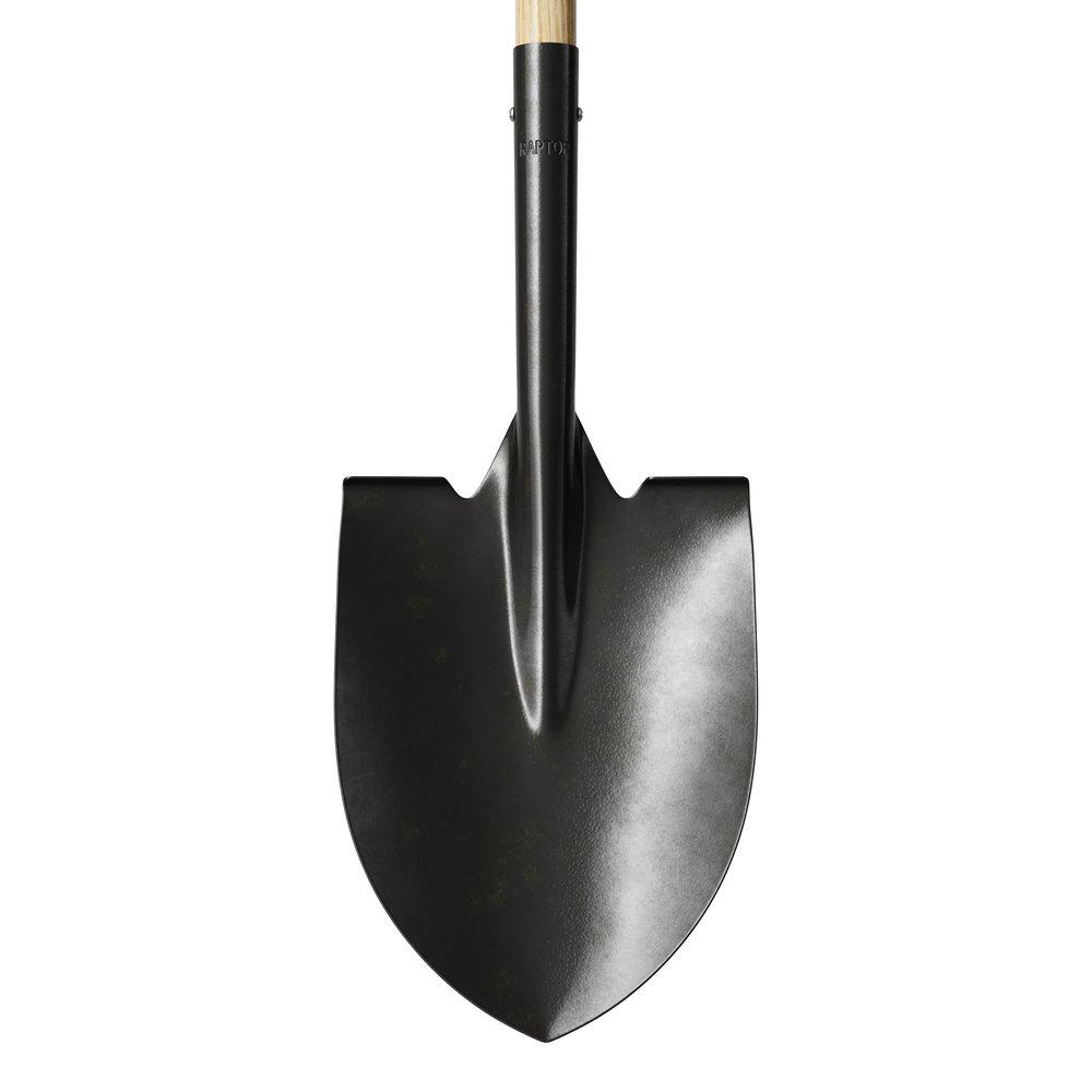 Round Point Shovel with 48 in. Ash Wood Handle 