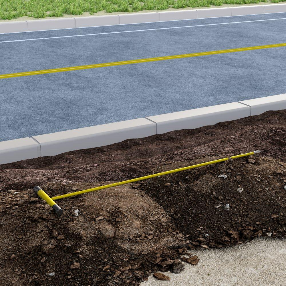 48 in. Fiberglass Soil Utility Probe 