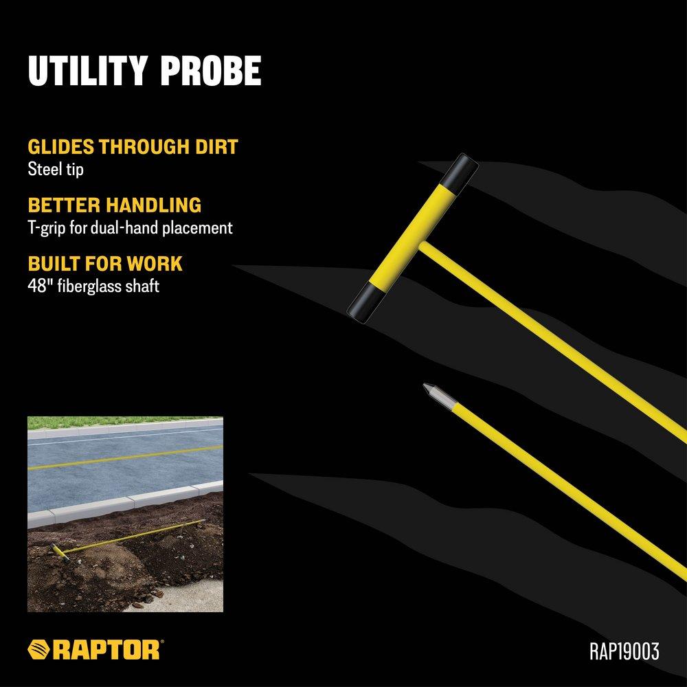 48 in. Fiberglass Soil Utility Probe 