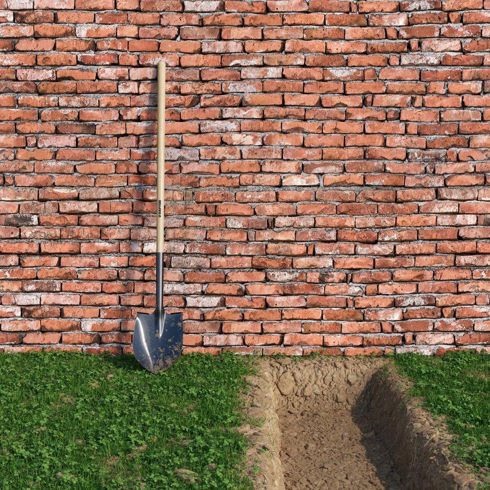 Round Point Shovel with 48 in. Ash Wood Handle image number 5