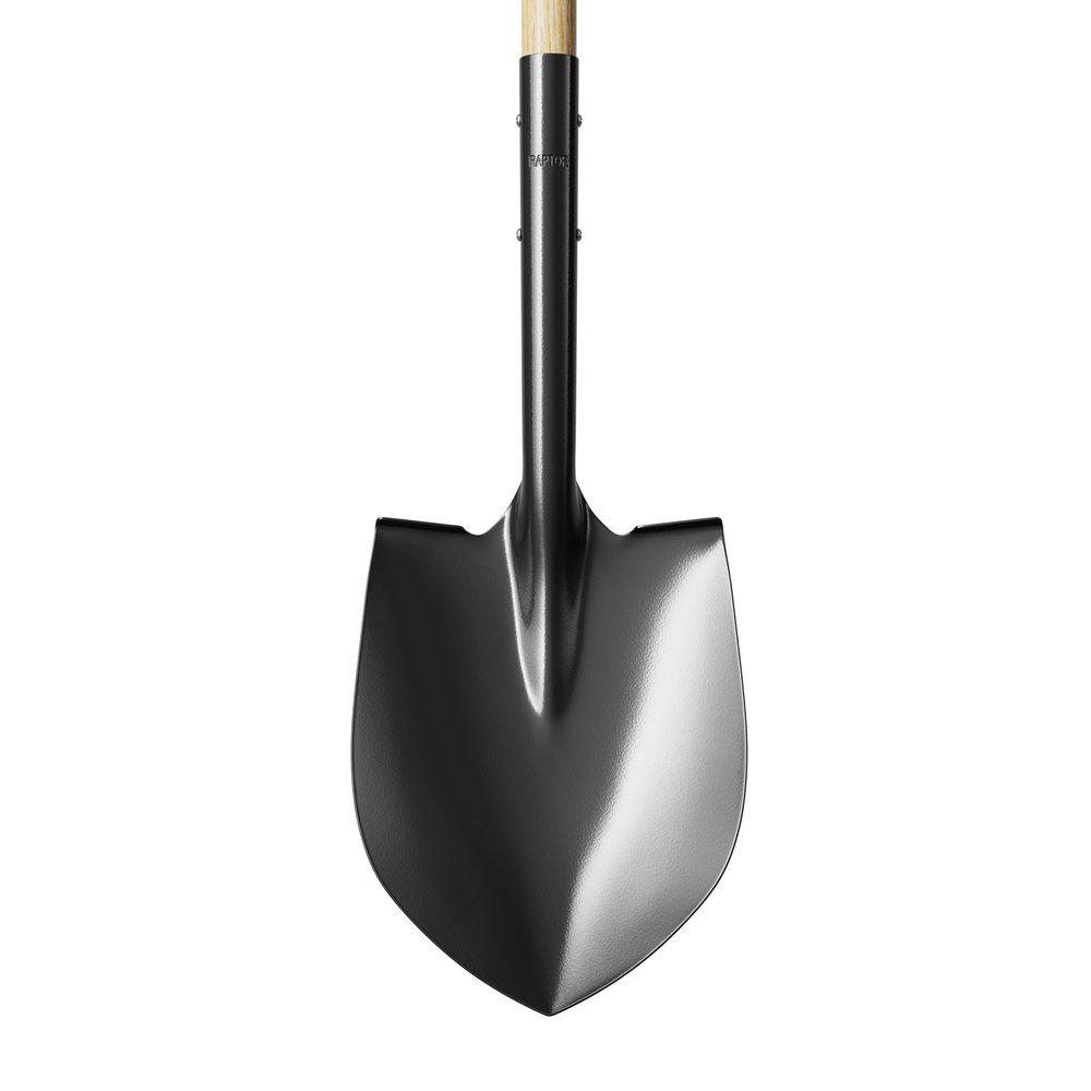 Round Point Shovel with 48 in. Ash Wood Handle 
