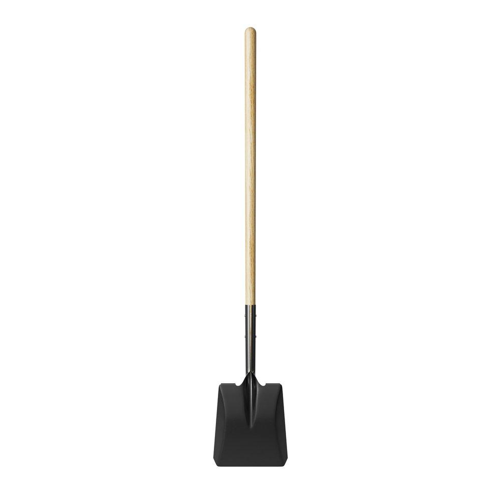 Square Point Shovel with 48 in. Ash Wood Handle 