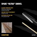 Spade with 48 in. Ash Wood Handle 