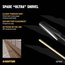 Spade with 48 in. Hardwood Handle 