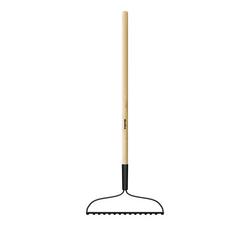 15T Bow Rake with 58 in. Ash Wood Handle
