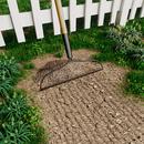 15T Bow Rake with 58 in. Ash Wood Handle 