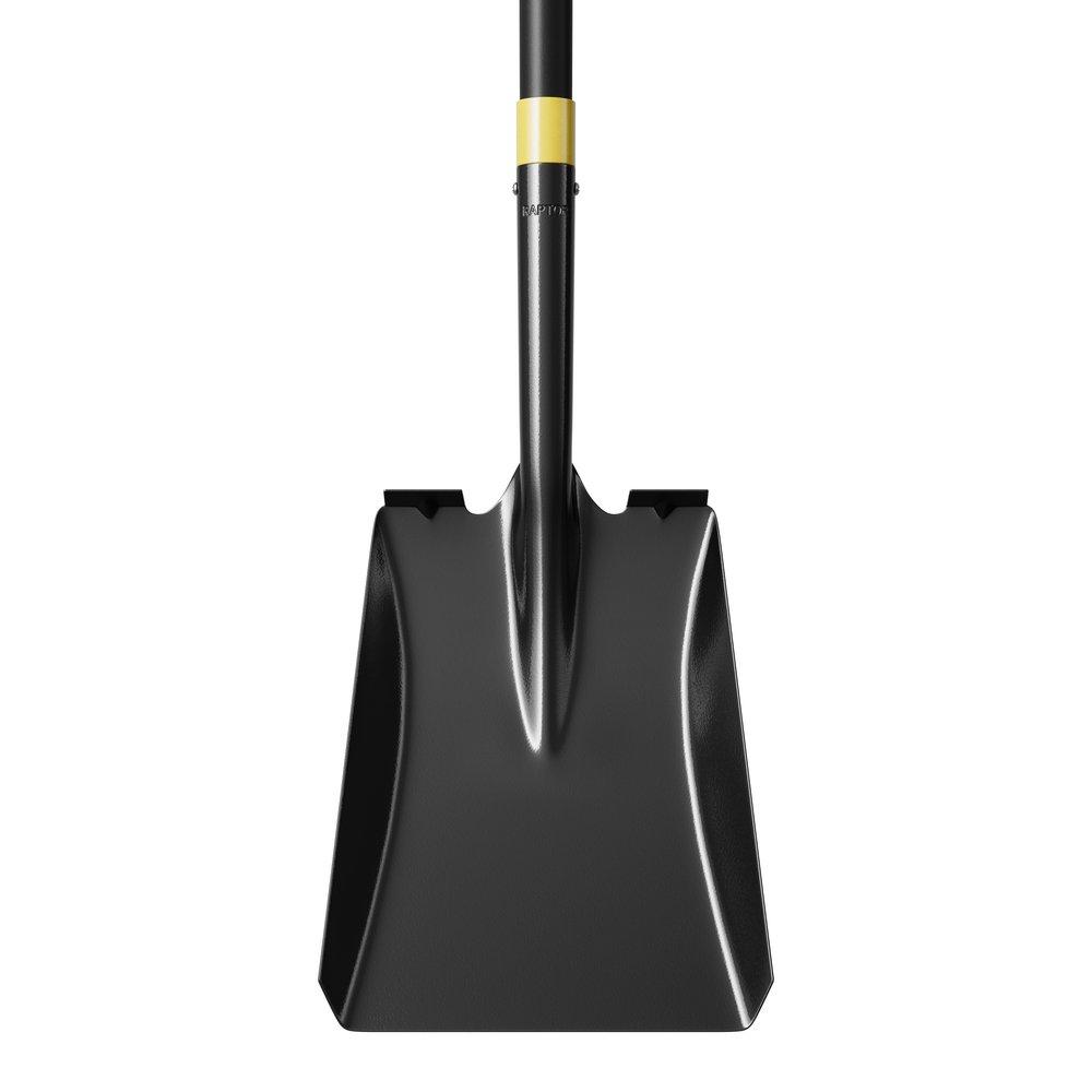 Square Point Shovel with 48 in. Fiberglass Handle 