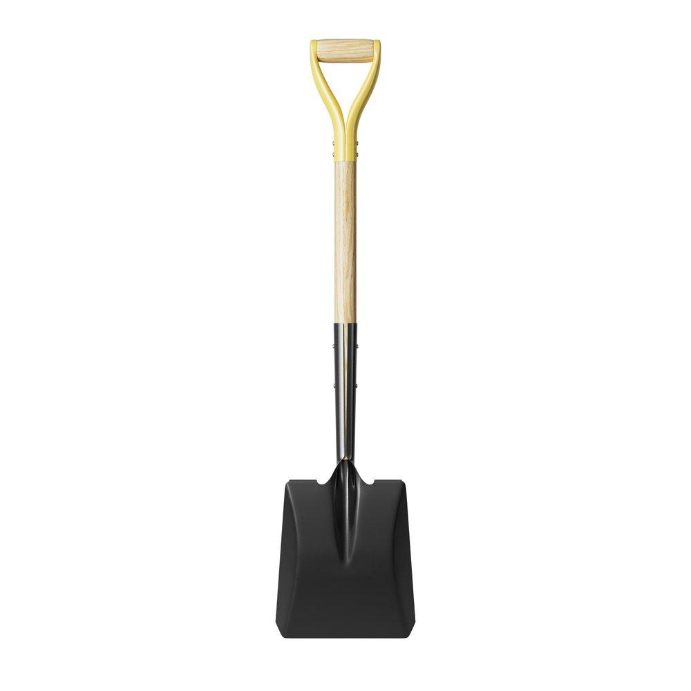 Square Point Shovel with 30 in. Ash Wood D-Grip Handle image number 1