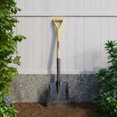 Square Point Shovel with 30 in. Ash Wood D-Grip Handle 