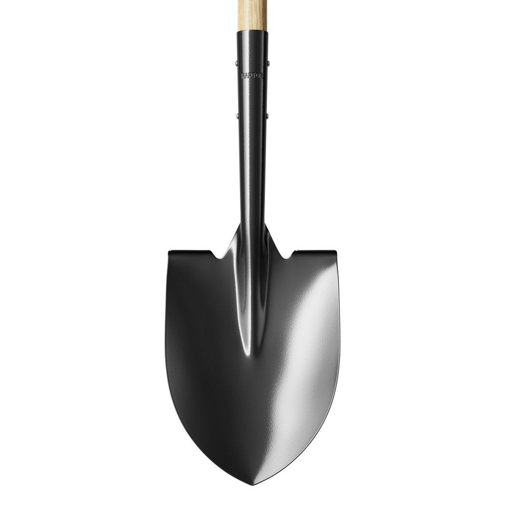 Round Point Shovel with 30 in. Ash Wood D-Grip Handle image number 6