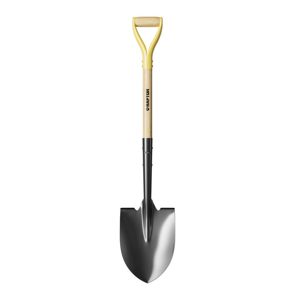Round Point Shovel with 30 in. Ash Wood D-Grip Handle image number 5